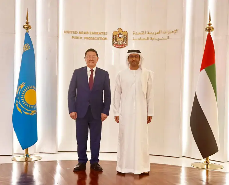 Сотрудничество Казахстана и ОАЭ в правовой сфере: новые шаги к укреплению международной безопасности Астане