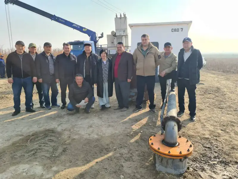 Казахский научно-исследовательский институт водного хозяйства проводит испытания новой технологии откачки подземных вод (5)