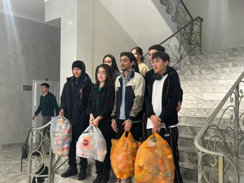 «Таза Қазақстан»: эковстречу со студентами провели в столичных вузах (3)