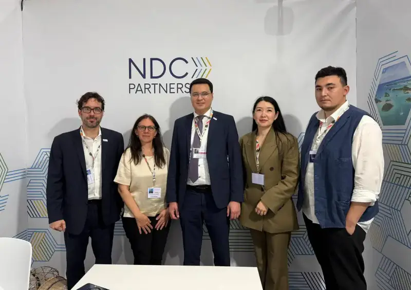 Состоялась двусторонняя встреча вице-министра Мансура Ошурбаева с представителями Партнёрства по ОНУВ (NDC Partnership) (4)