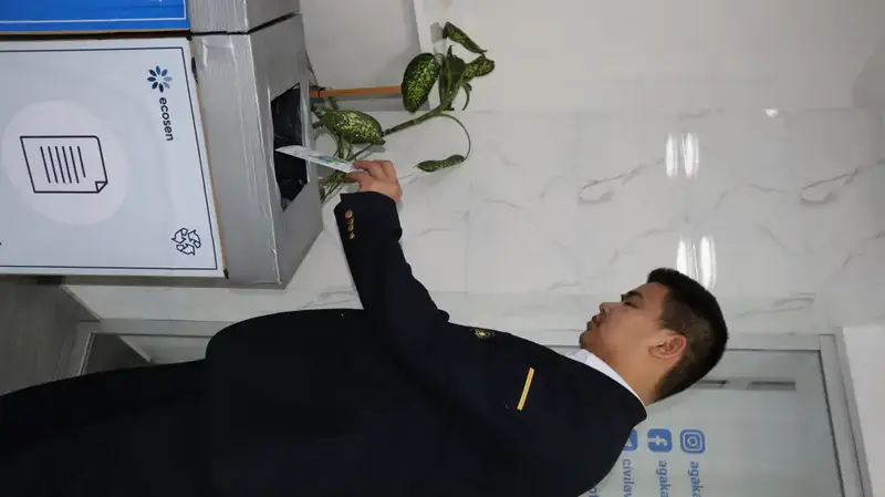 Таза Қазақстан: В Академии гражданской авиации открыт «Центр развития экологической культуры» (3)