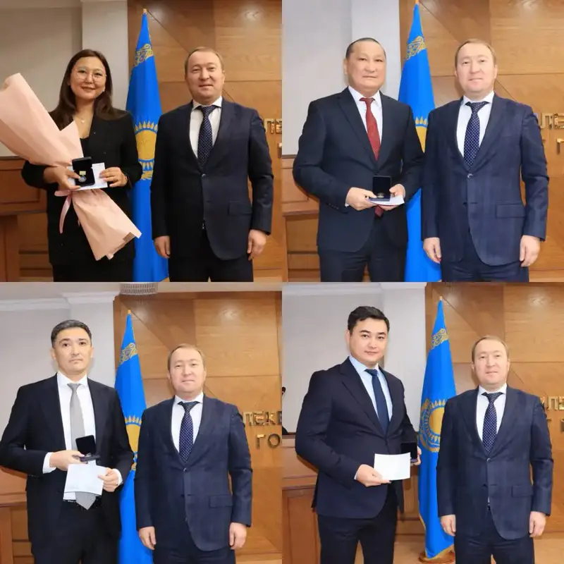 В честь Дня Национальной валюты сотрудники Комитета государственных доходов были награждены государственными наградами (3)