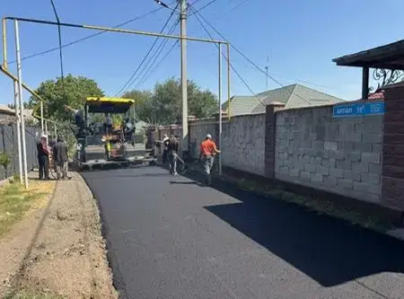 Жетысуский район обновляется: десятки улиц Алматы получили новое дорожное покрытие (2)