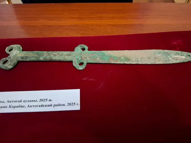 Карагандинские археологи нашли нетронутое погребение сакского воина (4)