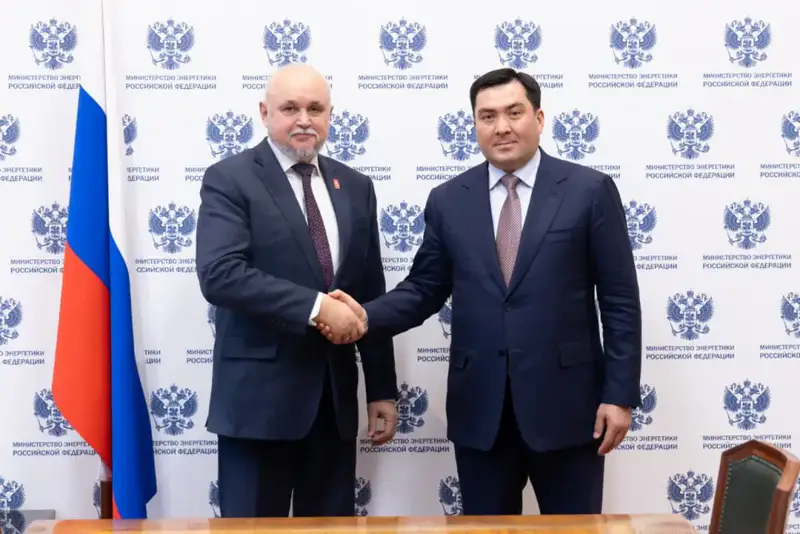 Ерлан Аккенженов и Сергей Цивилев в Москве Астане