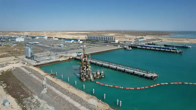 В Мангистауской области по поручению Президента продолжается развитие СЭЗ «Морпорт Актау» (5)