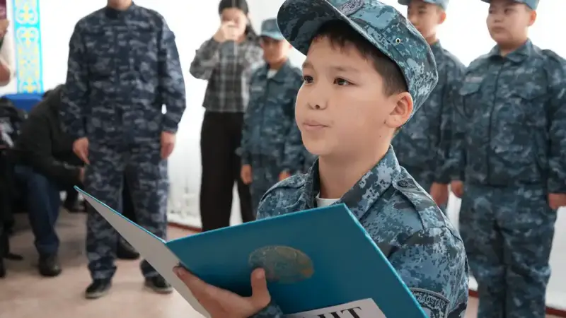 В Бухар-Жырауском районе открыли класс «Жас сақшы» для школьников Астане