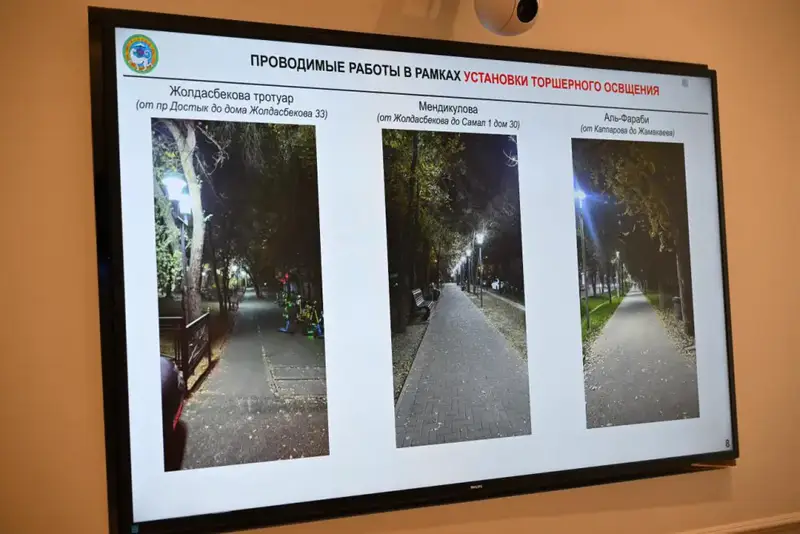 В Алматы продолжается модернизация системы наружного и архитектурного освещения (4)