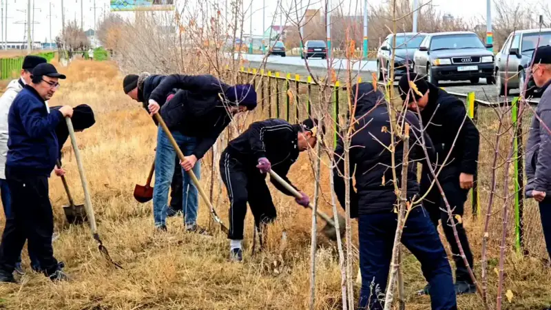 В Кызылординской области завершились массовые субботники в рамках экологической программы Астане