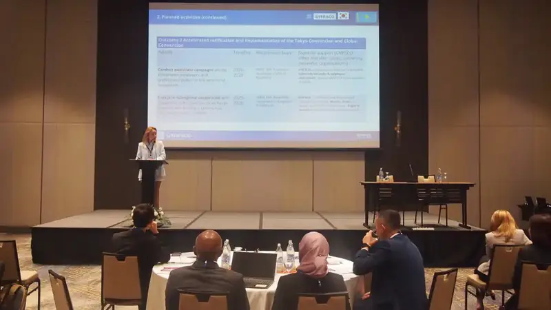 Казахстан укрепляет международное сотрудничество в сфере признания квалификаций на ключевых сессиях UNESCO в Бангкоке (3)