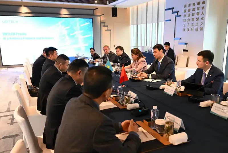 Акимат Алматы, UBTECH Robotics и NERO Group подписали соглашение о совместном предприятии (4)