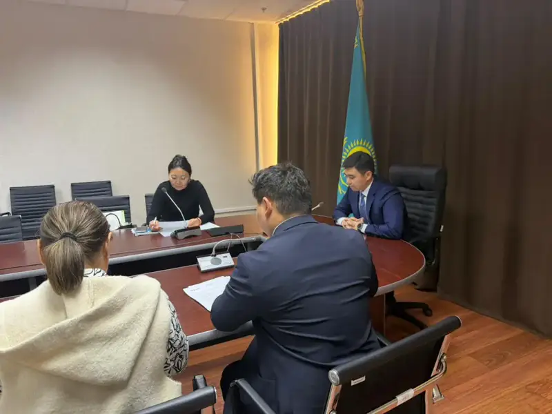 Вице-министр промышленности и строительства РК провёл встречу с представителями испанской компании Aqualia (2)