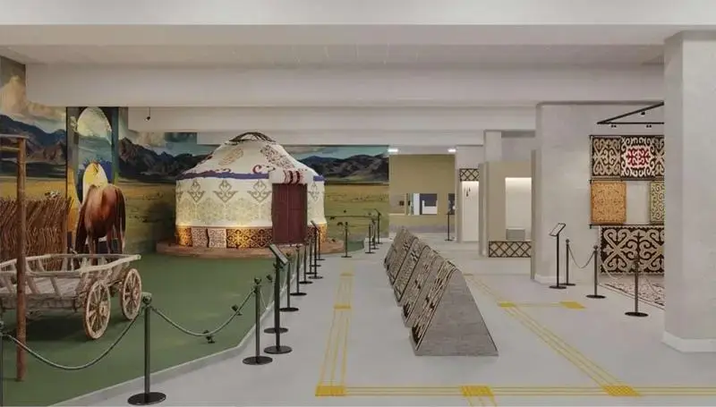 В Историко-краеведческом музее Балхаша подходит к завершению ремонт (2)