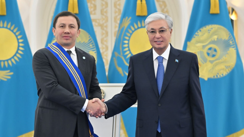 Токаев наградил Головкина: вдохновляющая история для миллионов Астане