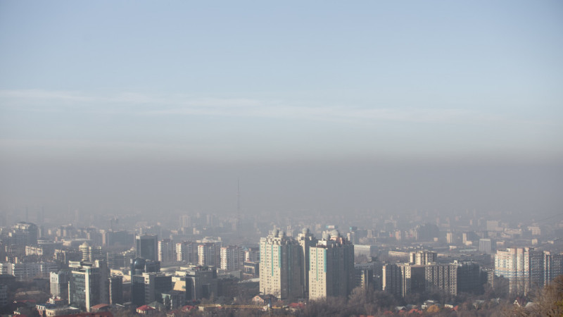 Казгидромет предупредил о загрязнении воздуха в Астане, Алматы и других городах Казахстана Астане