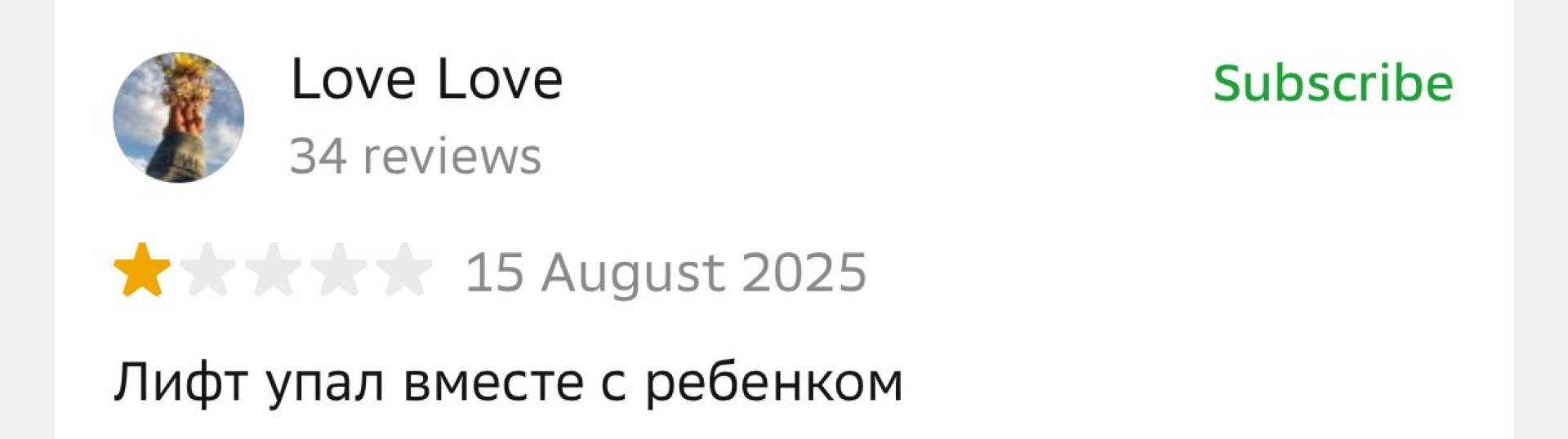 Скрин из приложения 2gis