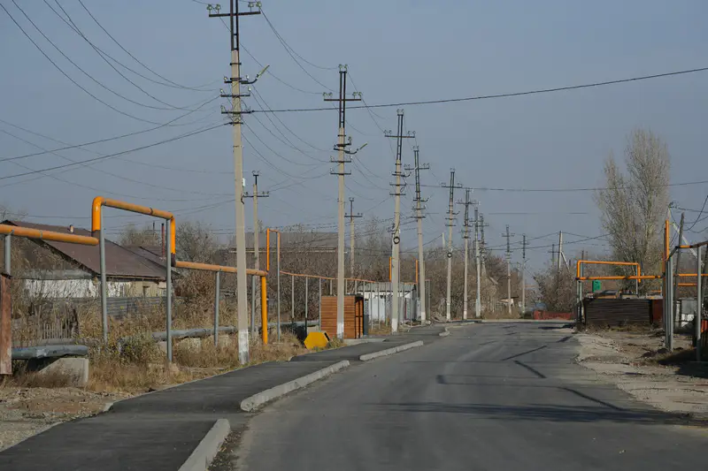 Улица в Кирпичном. Астана