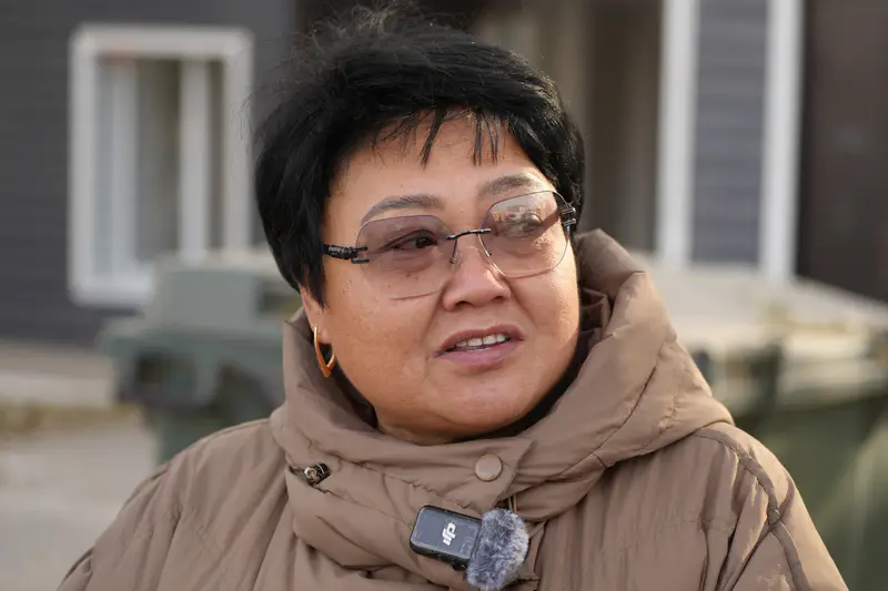 Жительница Кирпичного Карлыгаш. Фото: ©️ / Маржан Куандыкова