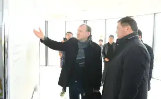 Новые социальные и инфраструктурные объекты Кызылорды Мухтар Кул-Мухаммед