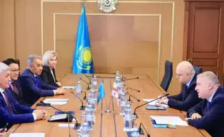 Посол Грузии и аким Карагандинской области обсудили развитие бизнес и культурных связей