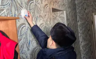 пожарные извещатели в домах социально уязвимых семей Карагандинской области