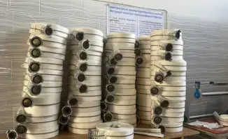 В Актобе запущен первый завод по производству пожарных рукавов в стране
