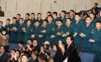 Туркестанец Бахадир Бекзат на республиканском проекте