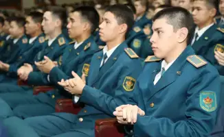 Торжественная церемония в Военном колледже: поздравление педагогов и ученых в День военно-научного работника