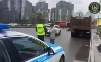 Грузовики под пристальным взглядом: полиция Алматы усиливает контроль на дорогах