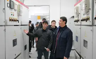 На стройплощадке подстанции «Тұздыбастау» идет проверка работ