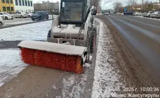 В Астане первый снег: внимание к безопасности на дорогах в условиях ухудшения погодных условий