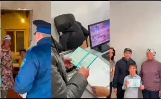 Полицейские содействуют 10-летнему ребенку в получении свидетельства о рождении в Атырауской области