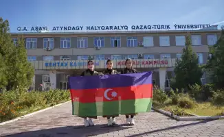 Языковая симфония: тройняшки из Азербайджана и двойняшки из Кыргызстана создают гармонию в Туркестане