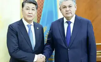 Состоялась встреча министра иностранных дел Казахстана Ермека Кошербаева с Генеральным директором ИОПБ Бериком Арыном