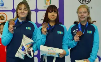 Бронзовая медаль Казахстана на чемпионате мира по стрельбе в Каире