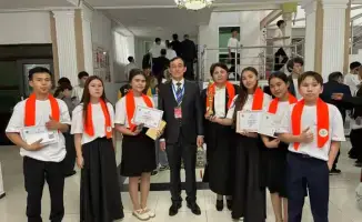 Победы учащихся Туркестанской области на республиканском конкурсе искусств Акберен