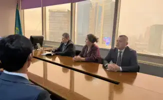 Обсуждение ценообразования в строительстве: встреча Каната Мынбаева с делегацией Таджикистана