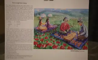 Выставка работ юных художников Тюркского мира в Актау