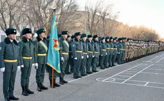 1500 десантников Казахстана приняли Военную присягу