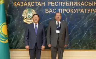 Встреча Генерального Прокурора Казахстана с Главой Офиса программ ОБСЕ обсуждение работы прокуратуры снижение пыток защита бизнеса