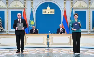 Казахстан и Армения подписали меморандумы о сотрудничестве в культуре и кинематографии