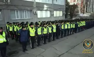 Алматы на страже порядка: комплексные силы полиции в едином строю