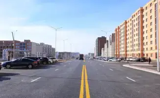 Новый участок дороги в Караганде открыт