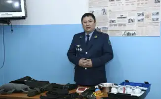 В Астане студенты узнали о международных методах подготовки служебных собак в кинологической службе