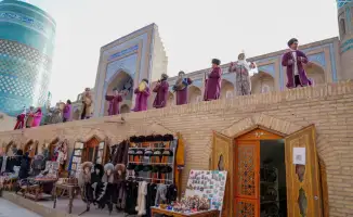 Туркестанская область делегация исторические объекты Хива туристический потенциал