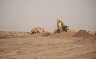 Каналы для водоотведения строят в Туркестане