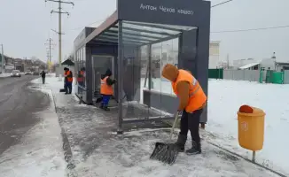Снегопад в Астане: коммунальщики на пределе!