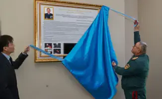 На факультете Национальной гвардии НУО открыта аудитория имени полковника Каната Толенгутова
