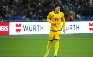 Дастан Сатпаев открыл счёт за сборную Казахстана, укрепив надежды на успешное выступление команды в международных турнирах