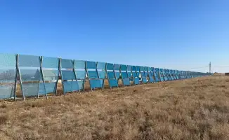 Снегозадерживающие заборы нового типа для дорог Карагандинской области